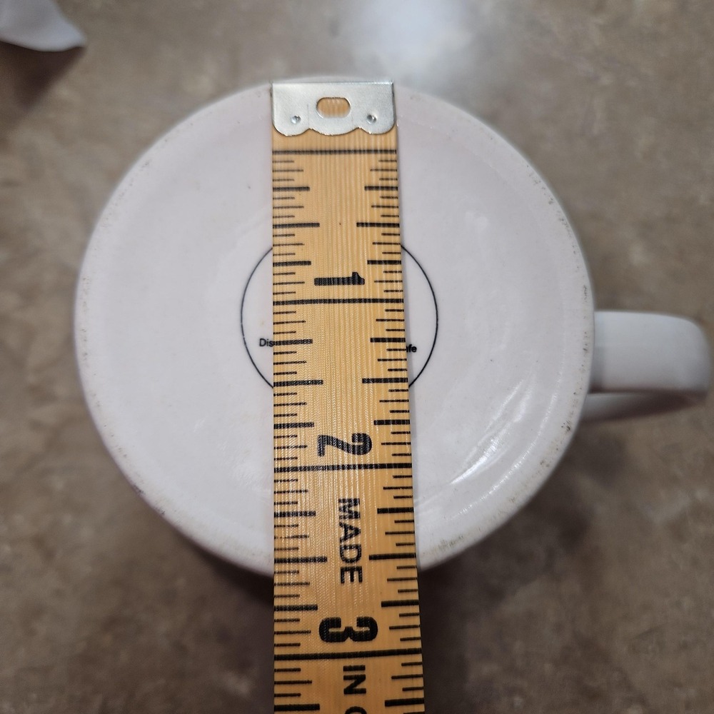 Oneida Wicker White Stoneware Coffee Mug Cup Textured Pattern Basketweave - Picture 7 of 7
